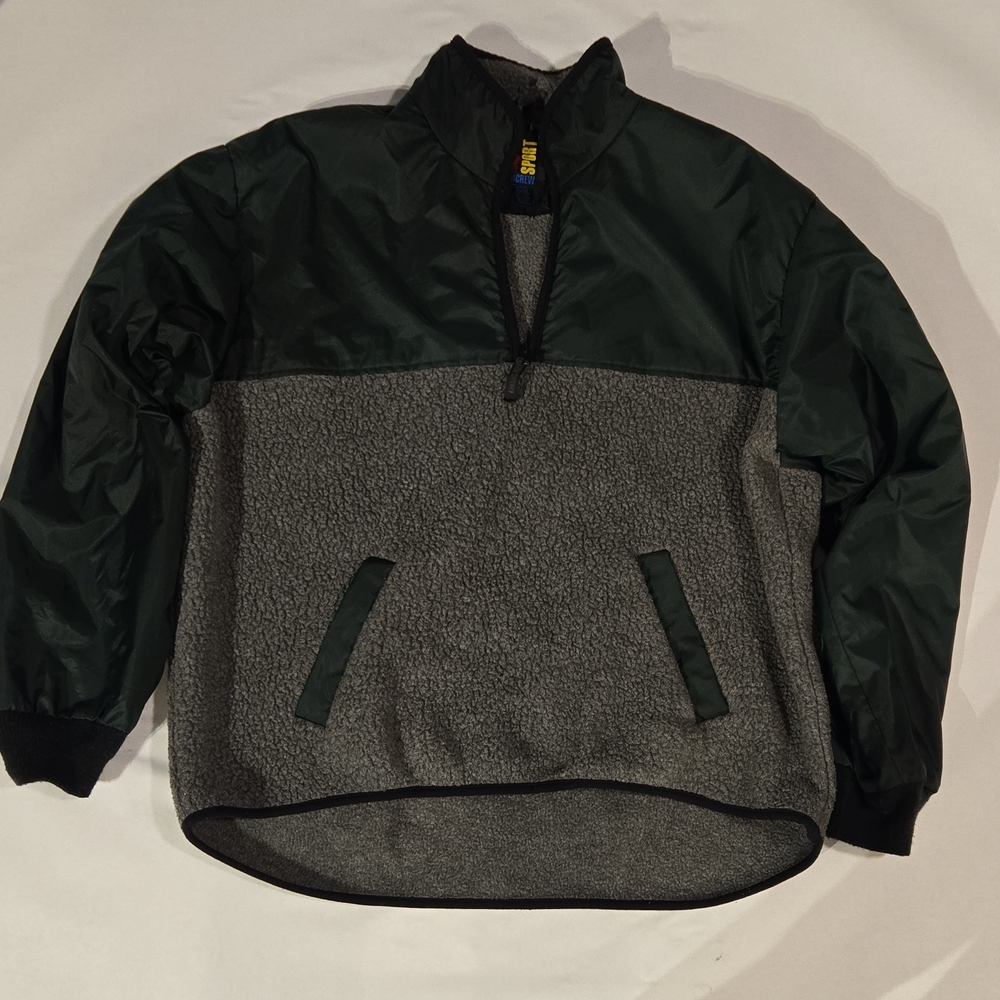 J. Crew Sport Green and Gray Jacket